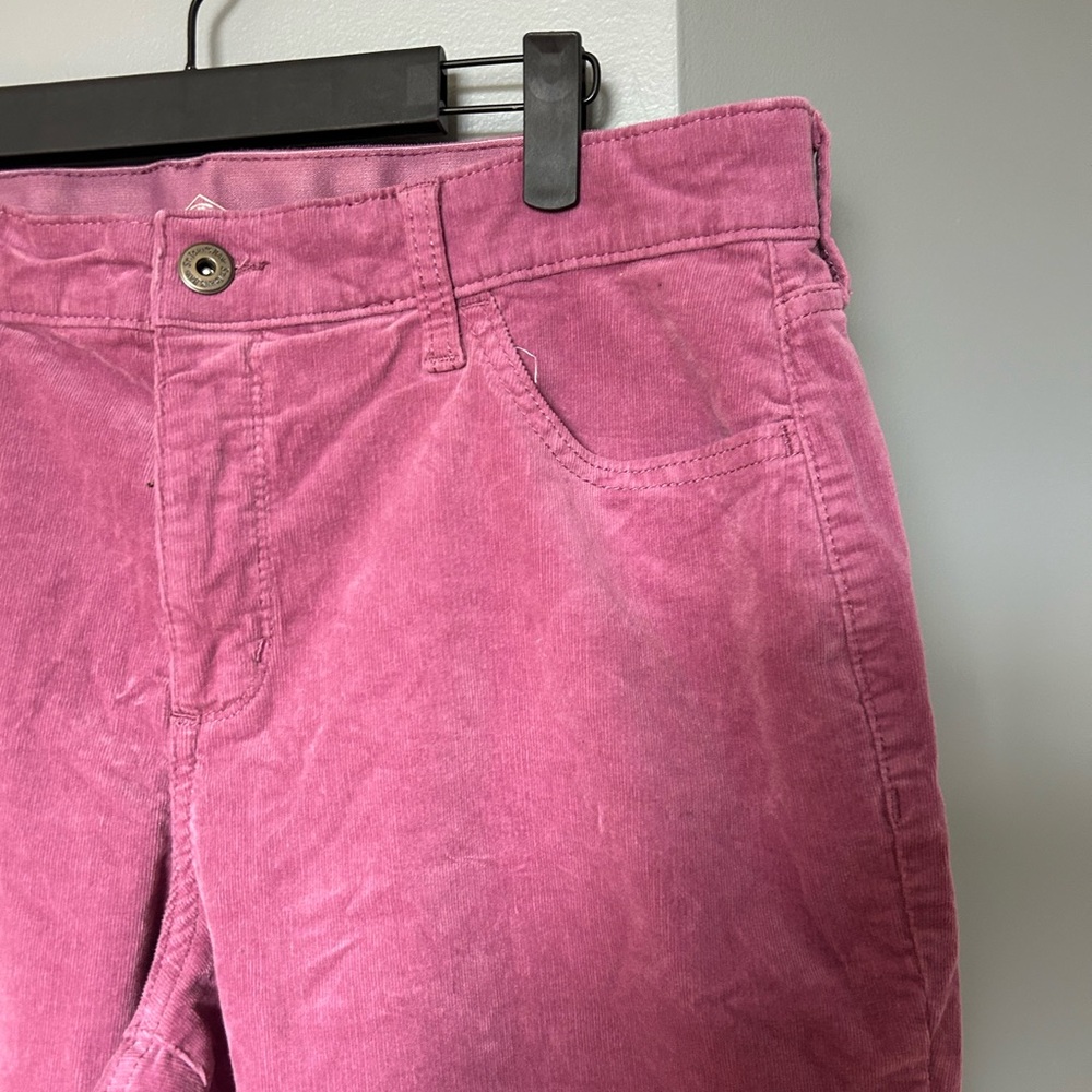 St. John's Bay Magenta Corduroy Pants